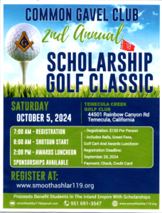 Golf Classic Flyer